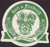 Beer coaster karl-friedrich-7-zadek