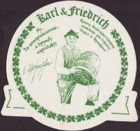 Beer coaster karl-friedrich-9-zadek