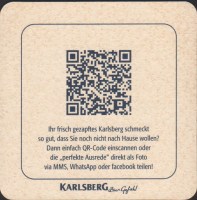 Beer coaster karlsberg-104-zadek