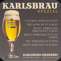 Beer coaster karlsberg-13-zadek