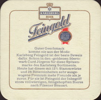 Beer coaster karlsberg-19-zadek
