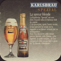 Beer coaster karlsberg-34-zadek