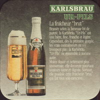 Beer coaster karlsberg-35-zadek-small