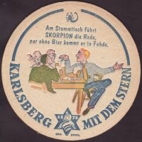 Pivní tácek karlsberg-47-zadek