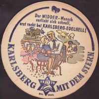 Beer coaster karlsberg-48-zadek