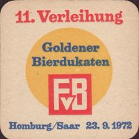 Beer coaster karlsberg-53-zadek