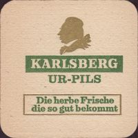 Beer coaster karlsberg-54-zadek
