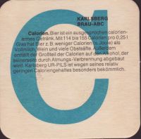 Beer coaster karlsberg-56-zadek