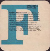 Beer coaster karlsberg-57-zadek