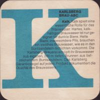 Pivní tácek karlsberg-73-zadek