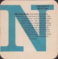 Pivní tácek karlsberg-78-zadek