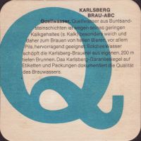 Pivní tácek karlsberg-79-zadek