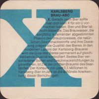 Beer coaster karlsberg-81-zadek