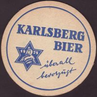 Beer coaster karlsberg-87-zadek-small