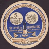 Beer coaster karlsberg-94-zadek-small