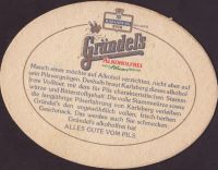 Beer coaster karlsberg-95-zadek-small