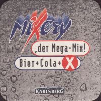 Beer coaster karlsberg-96-zadek