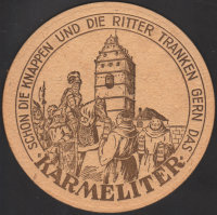 Beer coaster karmeliten-karl-sturm-11-zadek