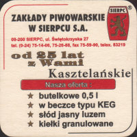 Beer coaster kasztelan-41-zadek