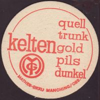Beer coaster kelten-brau-mathes-2-zadek