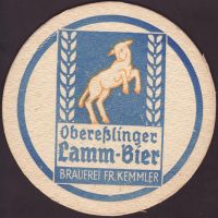 Pivní tácek kemmler-lammbrauerei-1