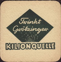 Beer coaster kilion-brau-1-zadek