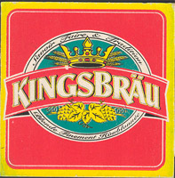Beer coaster kingsbrau-1-zadek
