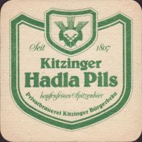 Beer coaster kitzinger-burgerbrau-2-small