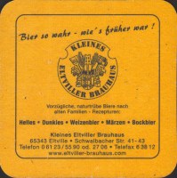 Beer coaster kleines-eltviller-brauhaus-2-zadek