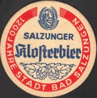 Beer coaster kloster-brauerei-bad-salzungen-1