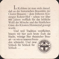 Beer coaster klosterbrau-koblenz-1-zadek-small