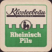 Beer coaster klosterbrau-koblenz-2