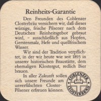 Beer coaster klosterbrau-koblenz-5-zadek