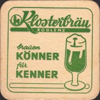 Beer coaster klosterbrau-koblenz-6