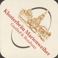 Beer coaster klosterbrau-marienweiher-1-small