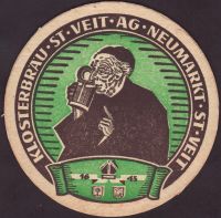Beer coaster klosterbrau-st-veit-3