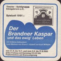 Beer coaster klosterbrauerei-konigsbronn-1-zadek