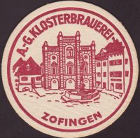 Pivní tácek klosterbrauerei-zofingen-1