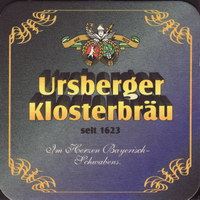 Pivní tácek klosterbrauhaus-ursberg-2