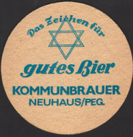 Pivní tácek kommunbrauhaus-neuhaus-1