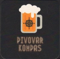 Beer coaster kompas-1