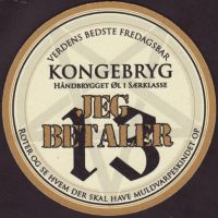 Pivní tácek kongebryg-1