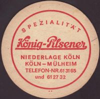 Beer coaster konig-43-zadek