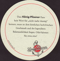 Beer coaster konig-45-zadek