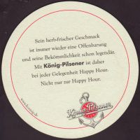 Beer coaster konig-55-zadek