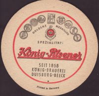 Beer coaster konig-67-zadek