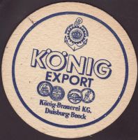 Beer coaster konig-75-zadek