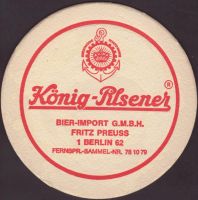 Beer coaster konig-77-zadek