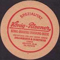 Beer coaster konig-83-zadek