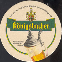 Beer coaster konigsbacher-1